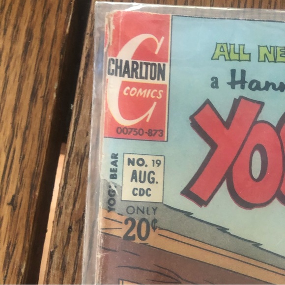 YOGI BEAR #19 - CHARLTON COMICS HANNA BARBERA AUGUST 1973 - when comics were 20c - Picture 7 of 11
